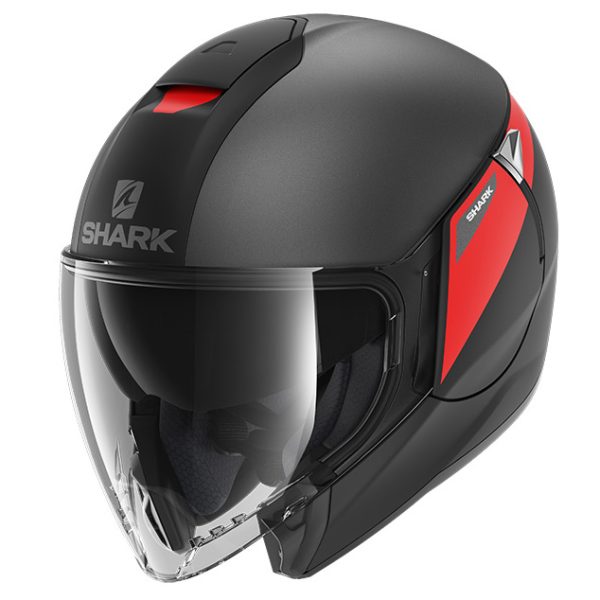 Shark Citycruiser protezione top in un casco jet