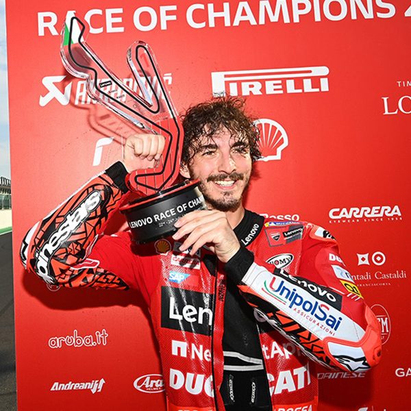 Race of Champions Pecco Bagnaia dà spettacolo al WDW 2022