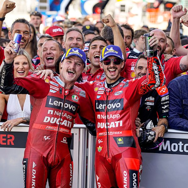 MotoGp di Silverstone: tripudio italiano con Bagnaia e Ducati