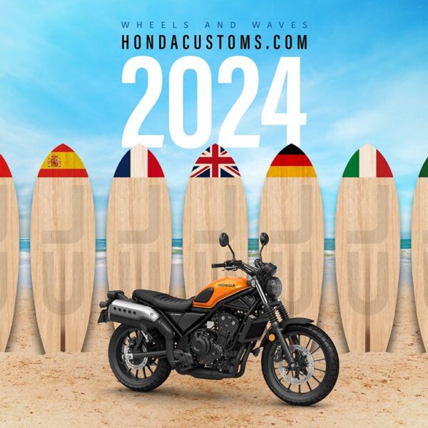 Wheels & Waves 2024: Honda porta 16 CL500 customizzate