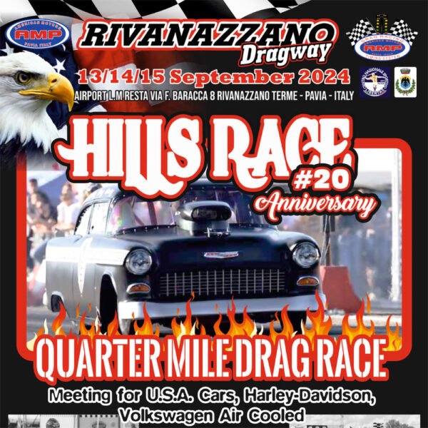 Hills Race 2024: a Rivanazzano lo show dei dragster