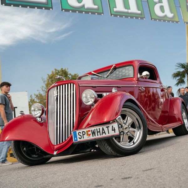 Italian Bike Week 2024: V8 americani on the beach