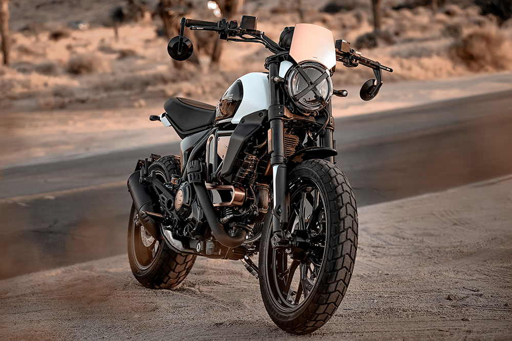 Ducati Scrambler 10° Anniversario Rizoma