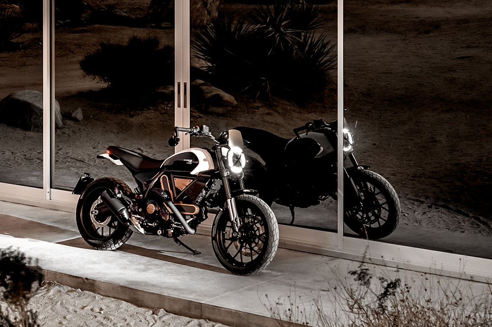 Ducati Scrambler 10° Anniversario Rizoma