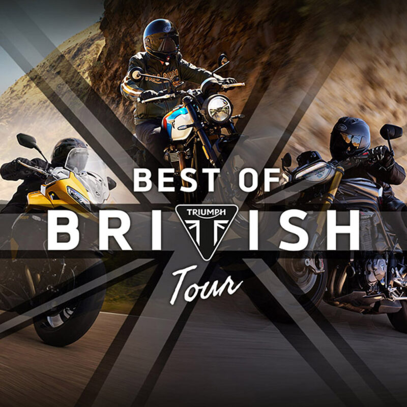 Triumph Best of British Tour, 11 tappe in tutta Italia