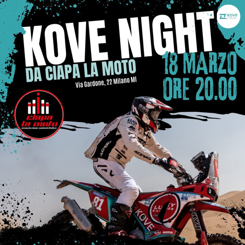 KOVE Night: una serata dedicata alla passione off-road