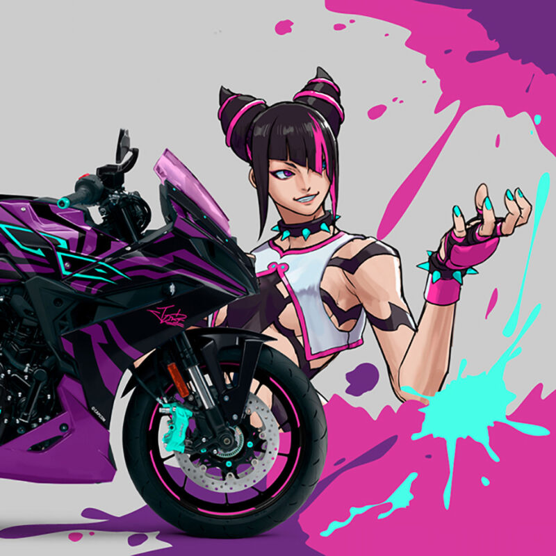 Suzuki GSX-8R Street Fighter 6 Edition tuned by JURI